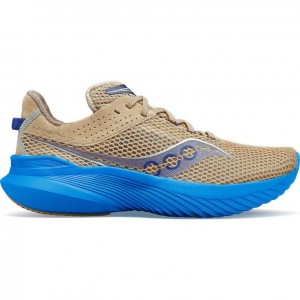 Beige / Blue Women's Saucony Kinvara 14 Running Shoes | SG-CAKZB