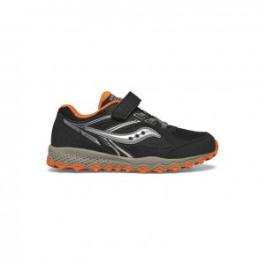 Black Big Kids' Saucony Cohesion TR14 A/C Sneakers | SG-KDRPN