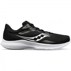 Black Men's Saucony Convergence Running Shoes | SG-VIUBN