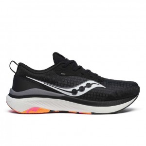 Black Men's Saucony Freedom Crossport Running Shoes | SG-HSQJM