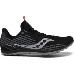 Black Men's Saucony Havok XC 3 Spikes | SINGAPORE-FGCUR