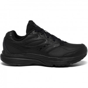 Black Women's Saucony Integrity Walker 3 Extra Wide Running Shoes | SG-PVAFW