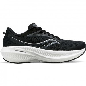 Black Women's Saucony Triumph 21 Running Shoes | SINGAPORE-ALEVC