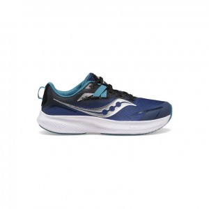 Blue Big Kids' Saucony Ride 15 Sneakers | SG-ORXFT