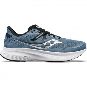 Blue Men's Saucony Guide 16 Running Shoes | SINGAPORE-QVTHW