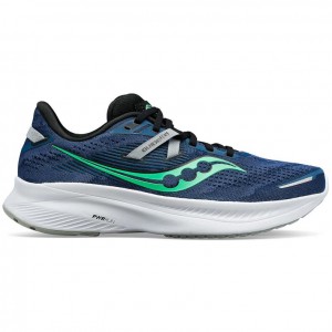 Blue Men's Saucony Guide 16 Running Shoes | SG-PKHAL