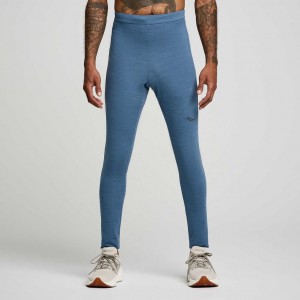 Blue Men's Saucony Solstice Tight | SG-ZVHQK