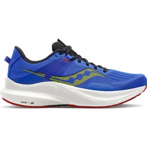 Blue Men's Saucony Tempus Running Shoes | SG-PQTSE