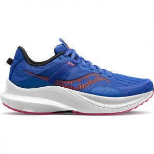 Blue Women's Saucony Tempus Running Shoes | SINGAPORE-VWBQM