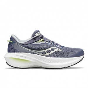 Blue Women's Saucony Triumph 21 Running Shoes | SINGAPORE-TSLPZ