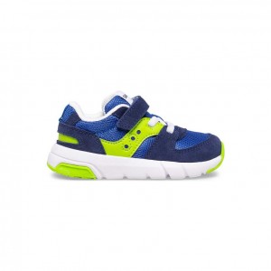 Blue / Green Little Kids' Saucony Jazz Lite 2.0 Sneakers | SG-USEBQ