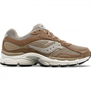 Brown Men's Saucony ProGrid Omni 9 Premium Sneakers | SG-KFUBG