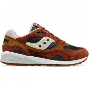 Brown / Black Men's Saucony Shadow 6000 Sneakers | SINGAPORE-OQLCN