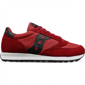 Burgundy Women's Saucony Jazz Original Sneakers | SINGAPORE-CMDTJ