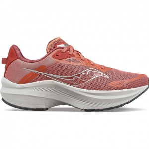 Coral Women's Saucony Axon 3 Running Shoes | SG-YJAQF