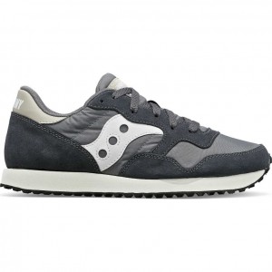 Dark Grey Women's Saucony DXN Sneakers | SINGAPORE-MIYXR