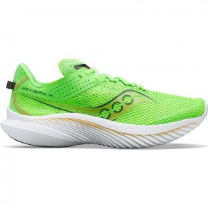 Green Men's Saucony Kinvara 14 Running Shoes | SINGAPORE-UTEGJ