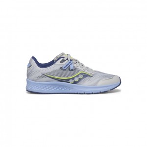 Grey Big Kids' Saucony Guide 16 Sneakers | SG-BELJZ