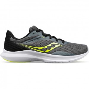 Grey Men's Saucony Convergence Running Shoes | SG-RGPNV