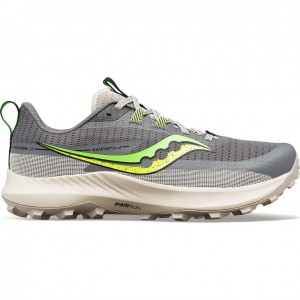 Grey Men's Saucony Peregrine 13 Trail Running Shoes | SINGAPORE-GENPY