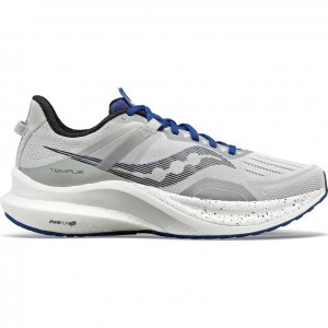 Grey Men's Saucony Tempus Running Shoes | SG-ASYFX