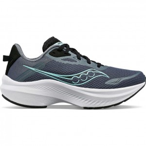 Grey Women's Saucony Axon 3 Running Shoes | SINGAPORE-KIPWH