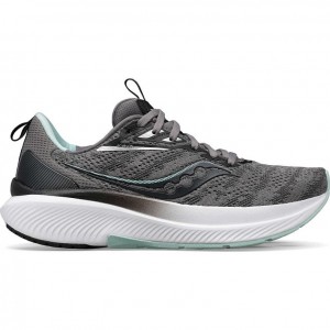 Grey Women's Saucony Echelon 9 Running Shoes | SINGAPORE-FOMCP