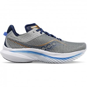 Grey Women's Saucony Kinvara 14 Running Shoes | SG-FQTZG