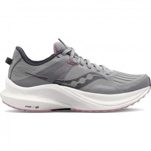 Grey Women's Saucony Tempus Running Shoes | SINGAPORE-KQNVJ