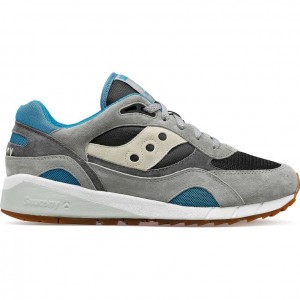 Grey / Black Men's Saucony Shadow 6000 Sneakers | SINGAPORE-LOQUX