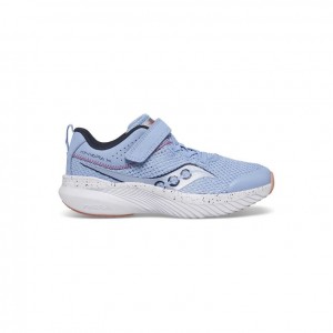 Light Blue Big Kids' Saucony Kinvara 14 A/C Sneakers | SG-FIQUP