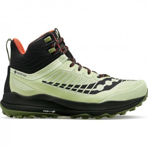 Mint Men's Saucony Ultra Ridge GTX Trail Running Shoes | SG-BHRZS