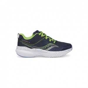 Navy Big Kids' Saucony Kinvara 14 Sneakers | SINGAPORE-ZRCIY