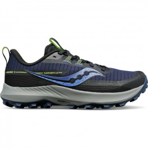 Navy Women's Saucony Peregrine 13 Trail Running Shoes | SINGAPORE-FPLXJ