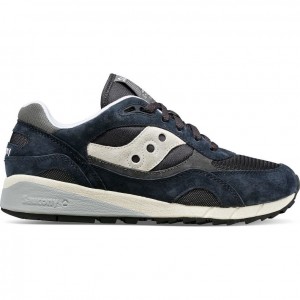 Navy / Grey Men's Saucony Shadow 6000 Sneakers | SG-GDZNQ