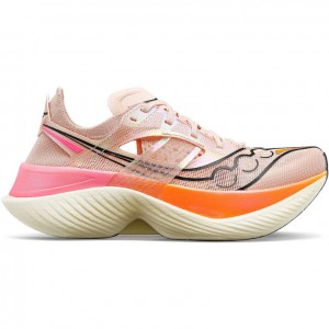 Pink Men's Saucony Endorphin Elite Running Shoes | SG-DJEVM