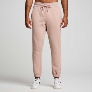 Pink Men's Saucony Recovery Jogger | SINGAPORE-XSQHK