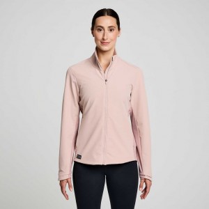 Pink Women's Saucony Triumph Jacket | SINGAPORE-CROAY