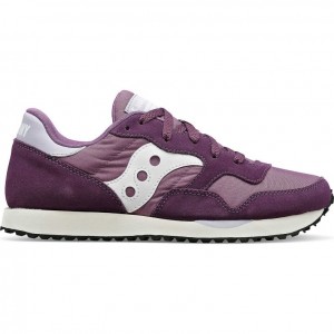 Purple Women's Saucony DXN Sneakers | SINGAPORE-XZKLI