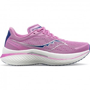 Purple Women's Saucony Endorphin Speed 3 Running Shoes | SINGAPORE-RDNBK