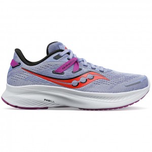 Purple Women's Saucony Guide 16 Running Shoes | SG-QVXKI