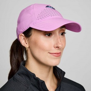 Purple Women's Saucony Outpace Petite Hat | SINGAPORE-JBXCU