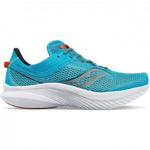 Turquoise Men's Saucony Kinvara 14 Running Shoes | SINGAPORE-ZUXQW