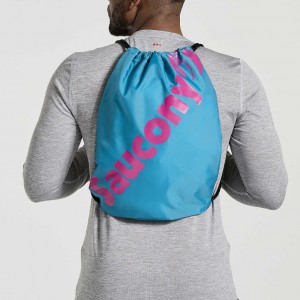 Turquoise Men's Saucony String Bag | SG-JERHD