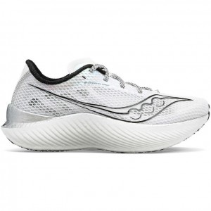 White Men's Saucony Endorphin Pro 3 Running Shoes | SINGAPORE-RUQZO