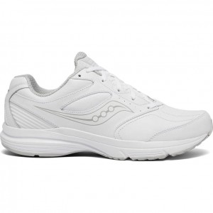 White Men's Saucony Integrity Walker 3 Wide Running Shoes | SG-WUXCH