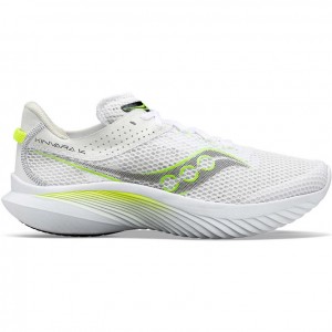 White Women's Saucony Kinvara 14 Running Shoes | SG-GCDSV