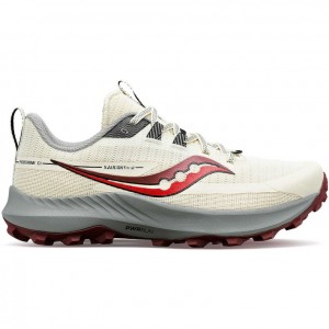 White Women's Saucony Peregrine 13 Trail Running Shoes | SINGAPORE-LQZBH