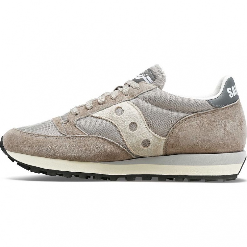 Beige Men's Saucony Jazz 81 Sneakers | SINGAPORE-CWYBF