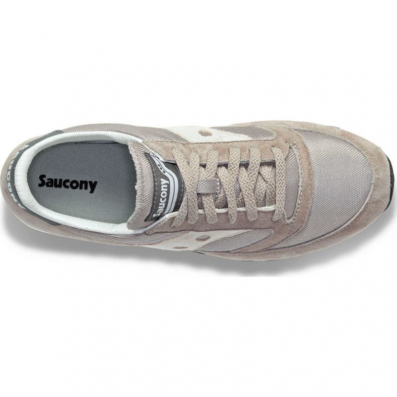 Beige Men's Saucony Jazz 81 Sneakers | SINGAPORE-CWYBF